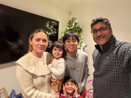 Christmas with our English Family
