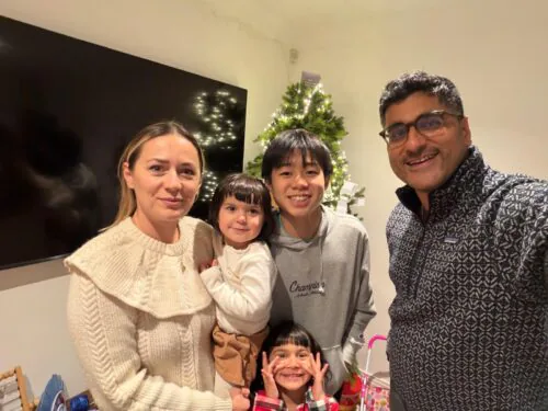 Christmas with our English Family